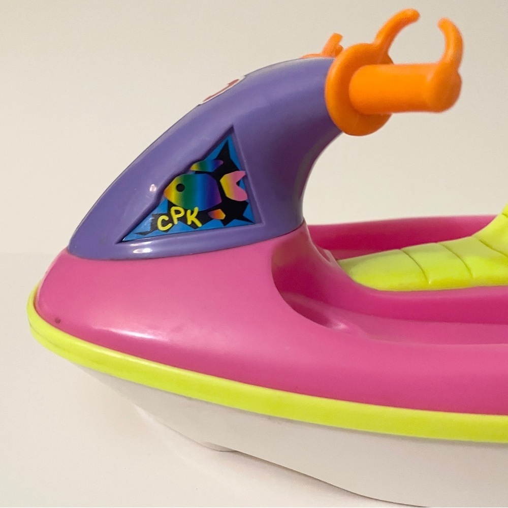 VTG 1997 Cabbage Patch Kids Splash n Fun Jet Ski Wave Cruiser & Dolphin - Picture 7 of 16